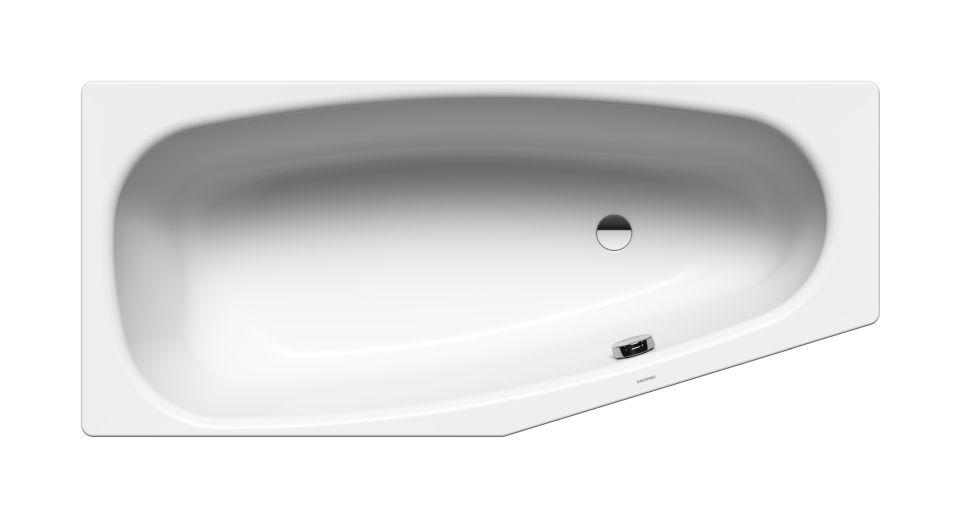 Kaldewei Mini bañera de esquina 157x75 cm derecha blanco 224600013001
