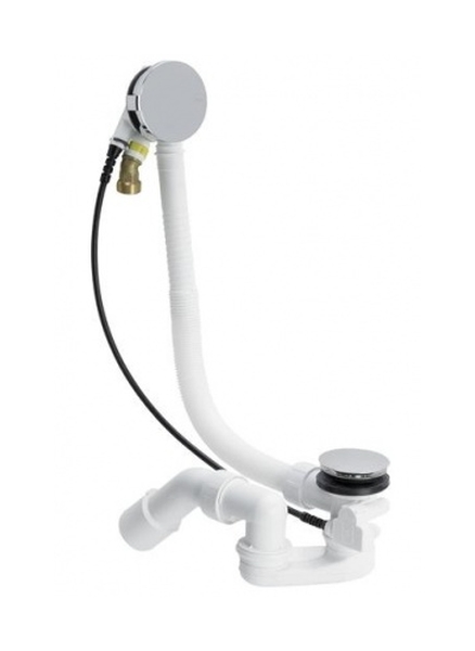 Viega Simplex sifón para bañera cromo 728007