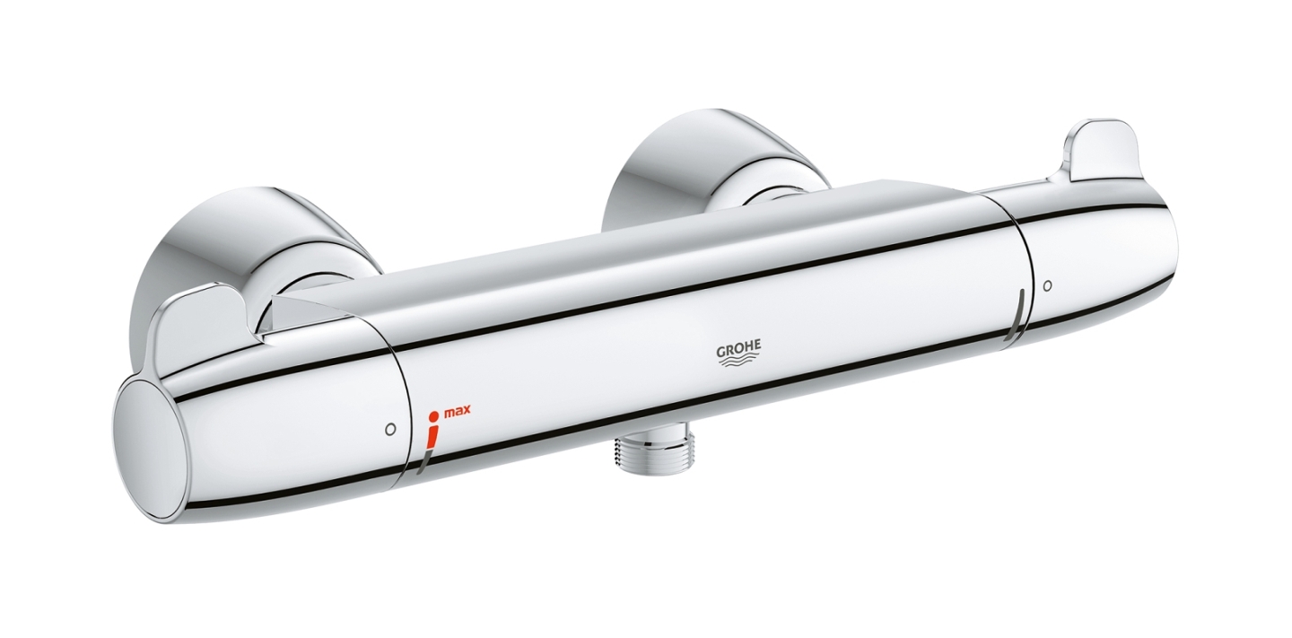 Grohe Grohtherm Special grifo para ducha a pared con termostato StarLight Chrome 34667000