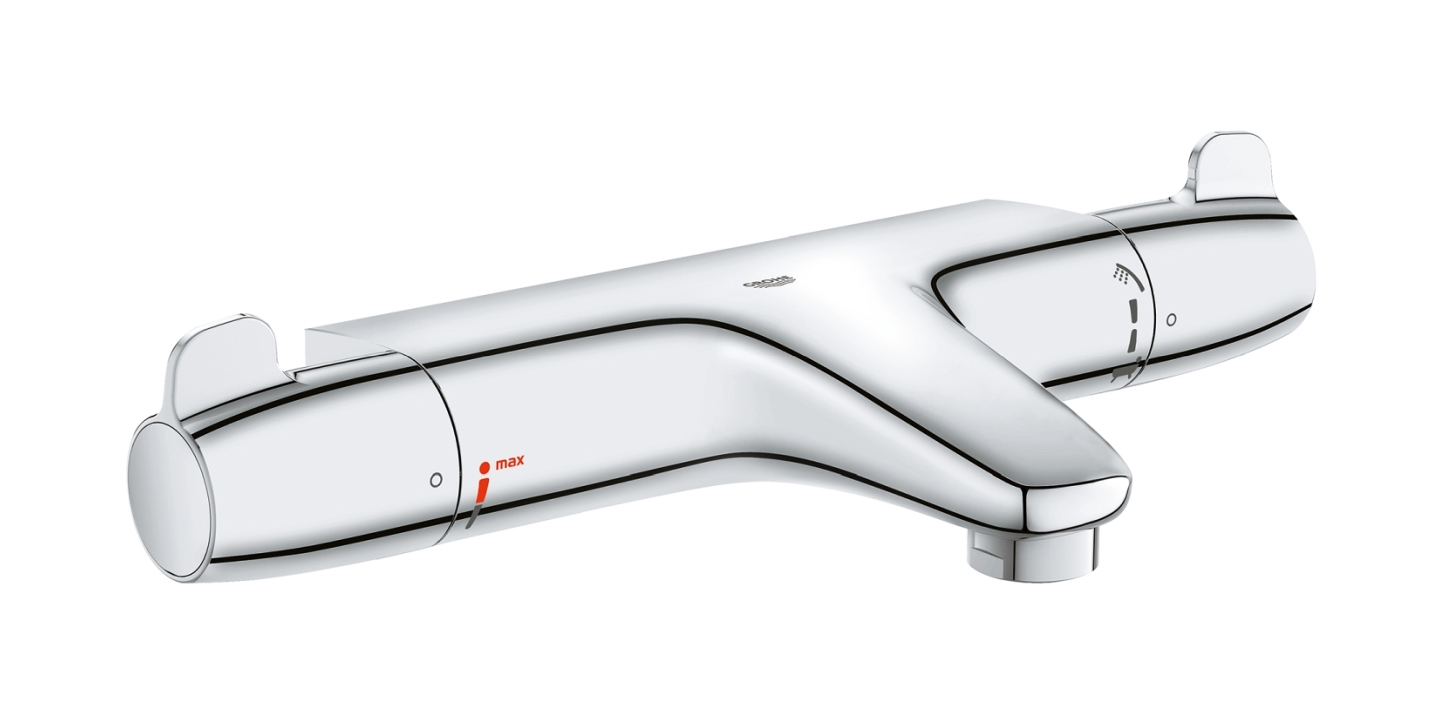 Grohe Grohtherm Special grifo de bañera y ducha a pared con termostato StarLight Chrome 34671000