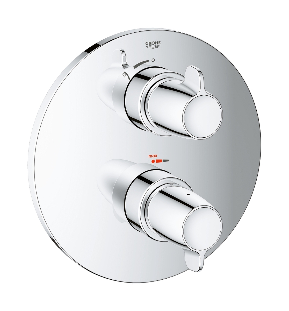 Grohe Grohtherm Special grifo para ducha empotrado con termostato StarLight Chrome 29094000