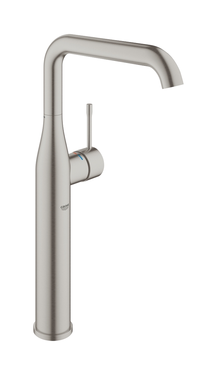 Grohe Essence New grifo para lavabo de pie SuperSteel 32901DC1