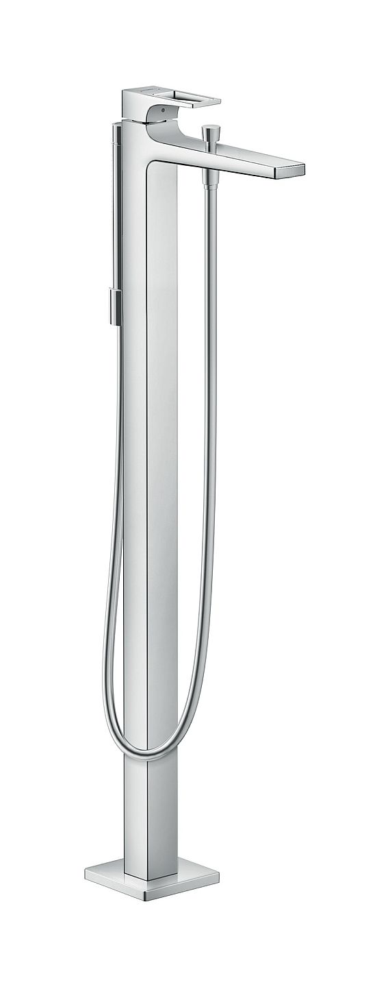 Hansgrohe Metropol grifo de bañera y ducha en suelo cromo 74532000