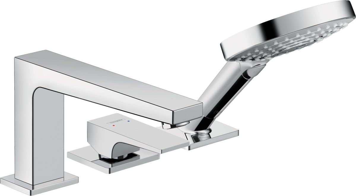 Hansgrohe Metropol grifo de bañera y ducha en bañera cromo 32551000