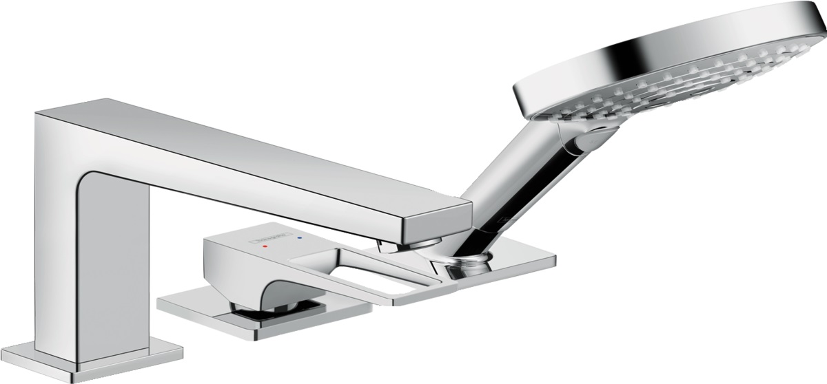 Hansgrohe Metropol grifo de bañera y ducha en bañera cromo 74551000