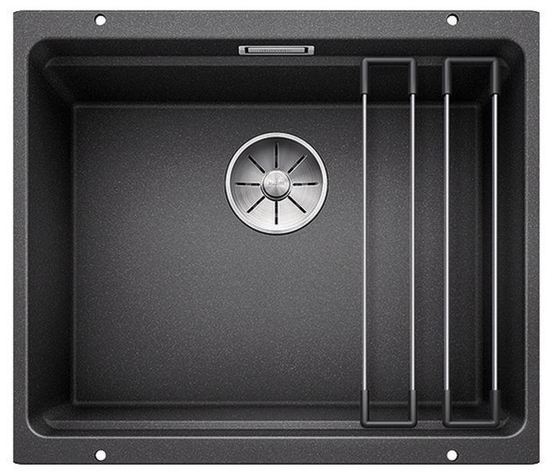 Blanco Etagon 500-U fregadero de granito 53x46 cm antracita 522227