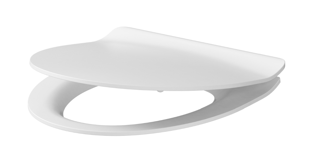 Cersanit Parva tapa de inodoro de cierre suave blanco K98-0136