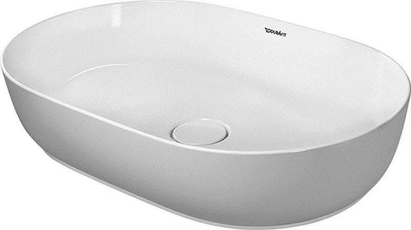 Duravit Luv lavabo 60x40 cm oval sobre encimera blanco 0379600000