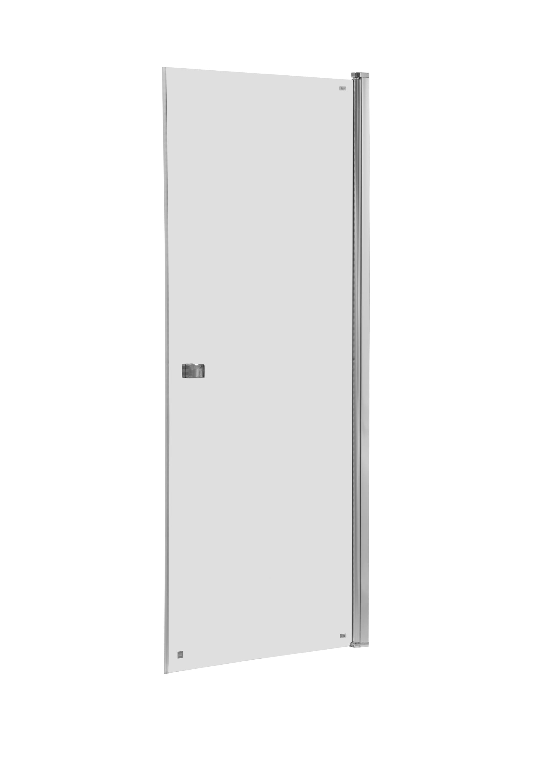 Roca Capital puerta de ducha 80 cm oscilante cromo brillante/vidrio transparente AM4708012M