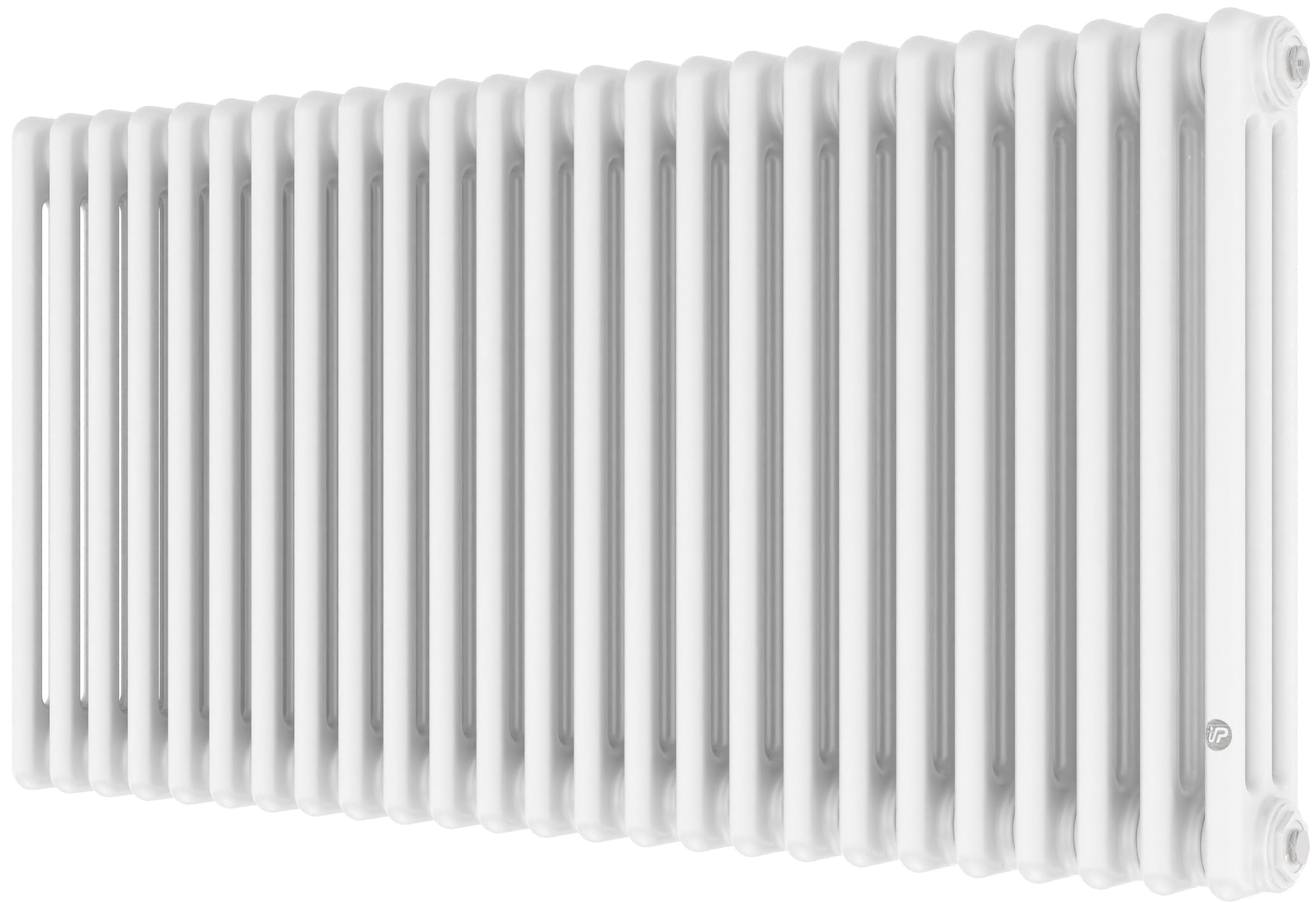 Instal Projekt Tubus 3 radiador de habitación 57x114.5 cm podłączenie inferior blanco TUB3-050/25V