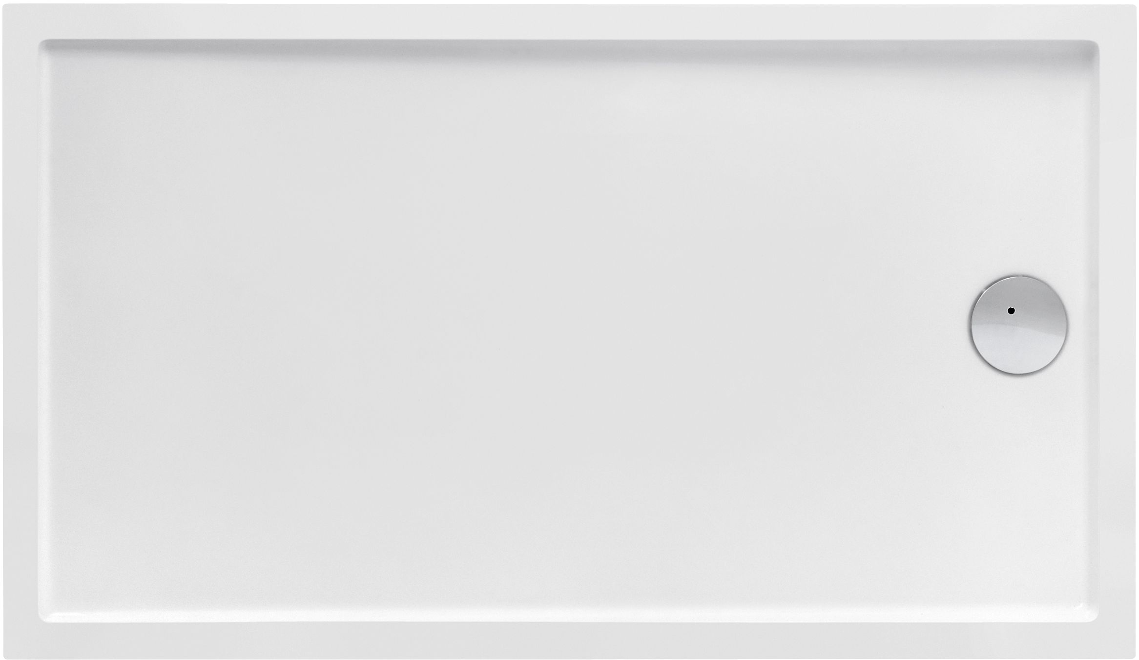 Roca Granada plato de ducha rectangular 140x90 cm blanco A276343000