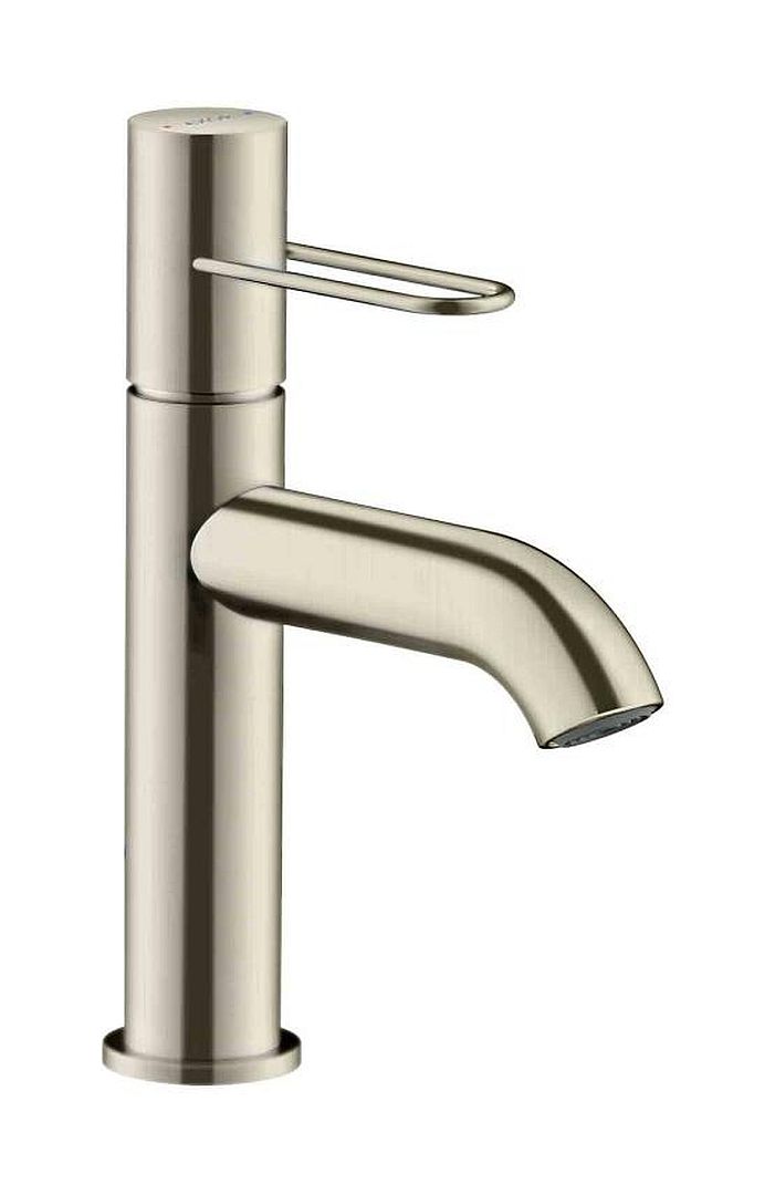 Axor Uno grifo para lavabo de pie níquel 38026820