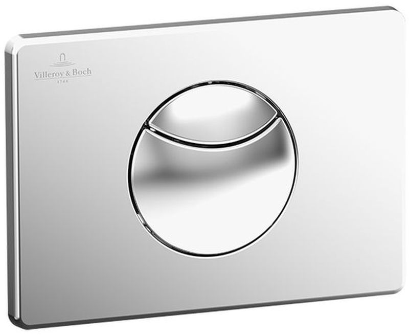 Villeroy & Boch ViConnect botón de descarga para WC acero 922485LC