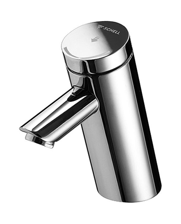 Schell Puris grifo para lavabo de pie pulsador cromo 21250699
