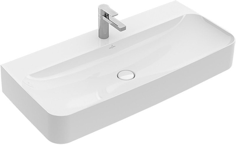 Villeroy & Boch Finion lavabo 100x47 cm rectangular clásico blanco 4168A2R1