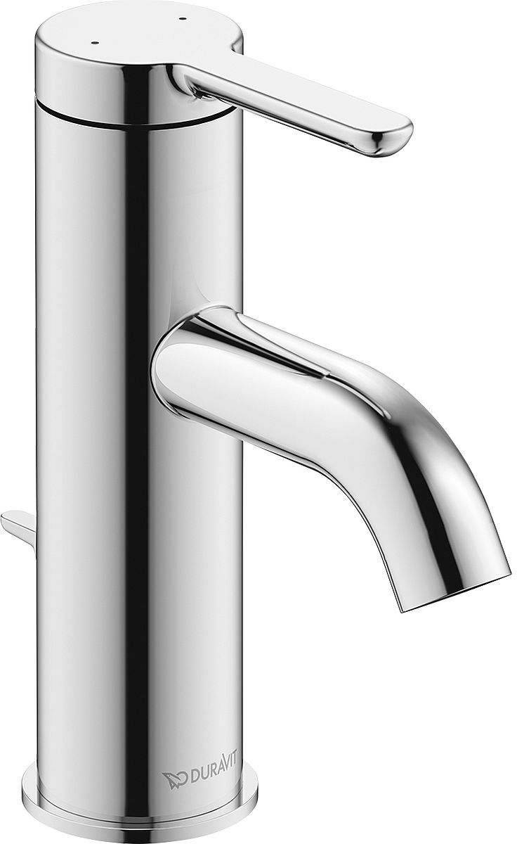 Duravit C.1 grifo para lavabo de pie cromo C11010001010