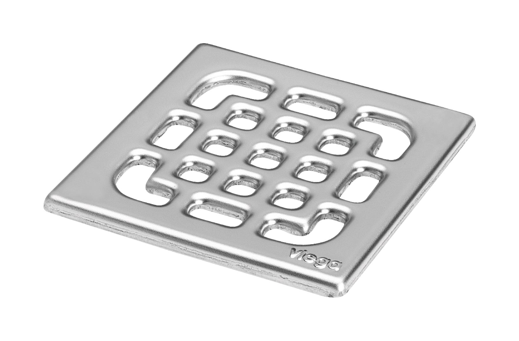 Viega Advantix rejilla para desagüe de ducha 9.4 cm acero 554026