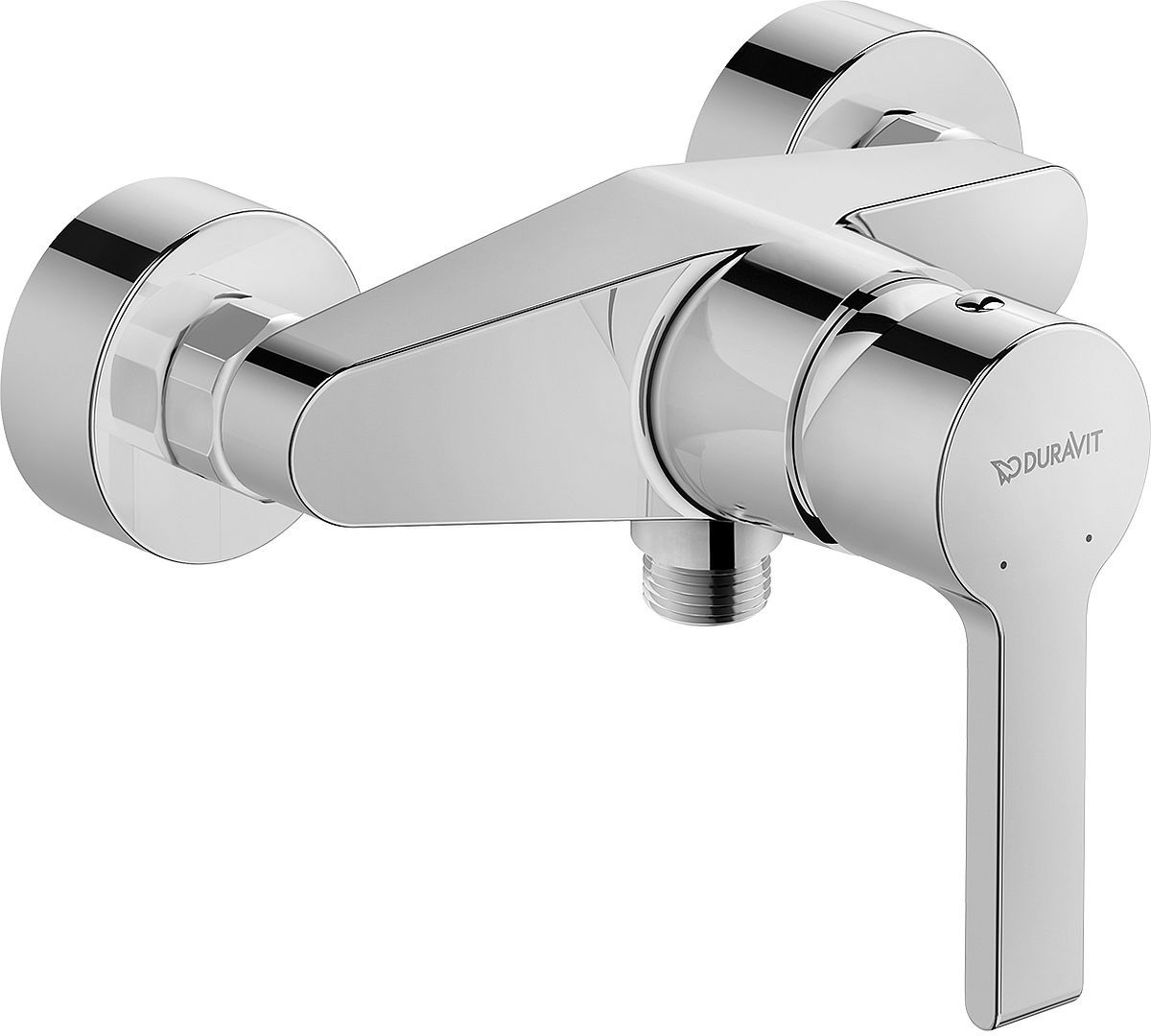 Duravit B.2 grifo para ducha a pared cromo B24230000010