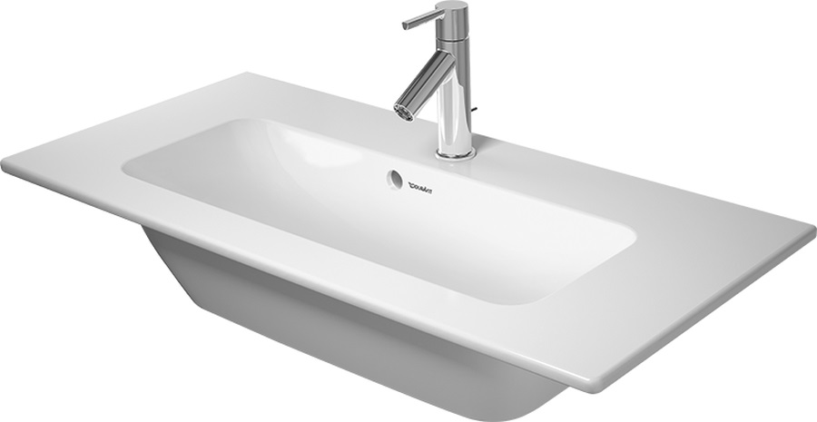 Duravit ME by Starck lavabo 83x40 cm rectangular para mueble blanco 2342830000