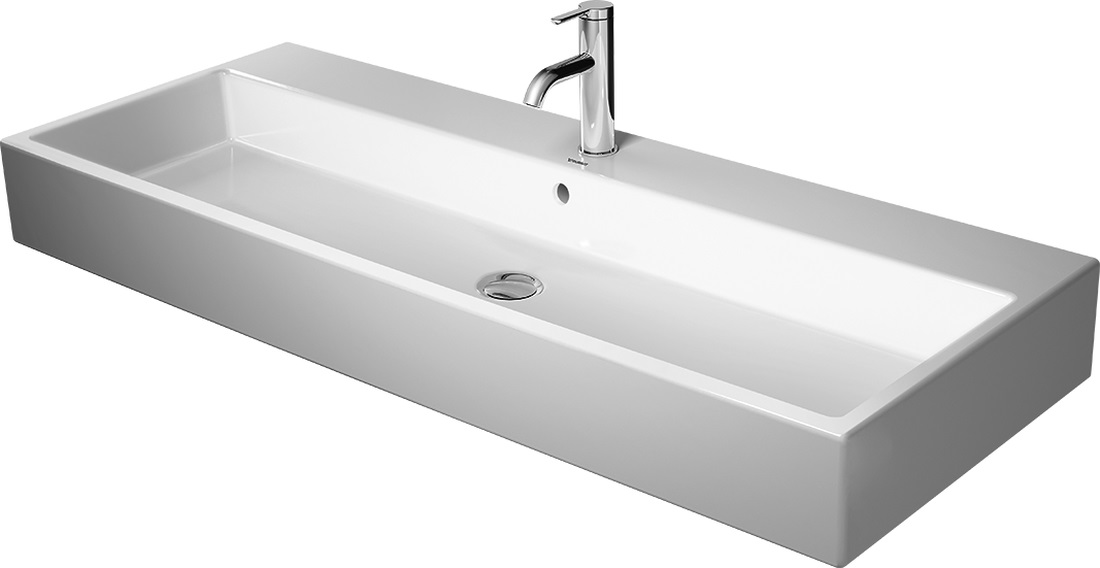 Duravit Vero Air lavabo 120x47 cm rectangular clásico-para mueble blanco 2350120027