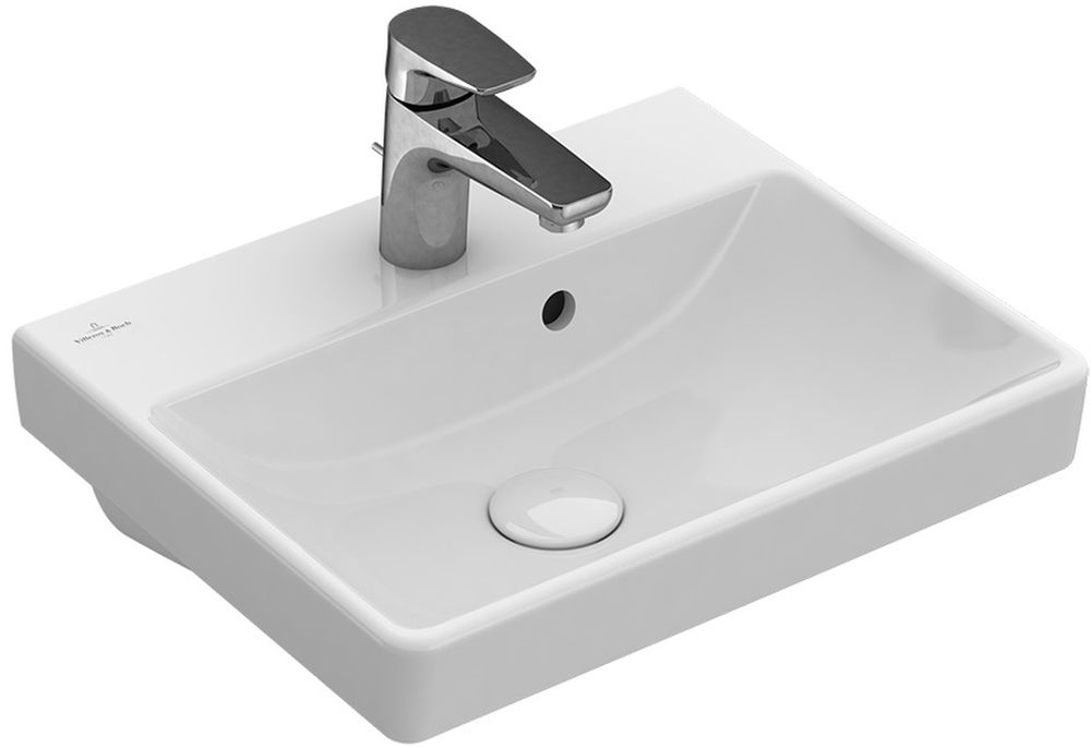Villeroy & Boch Avento lavabo 45x37 cm rectangular clásico-para mueble blanco 73584501