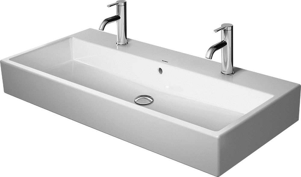 Duravit Vero Air lavabo 100x47 cm rectangular clásico-para mueble blanco brillante 2350100072