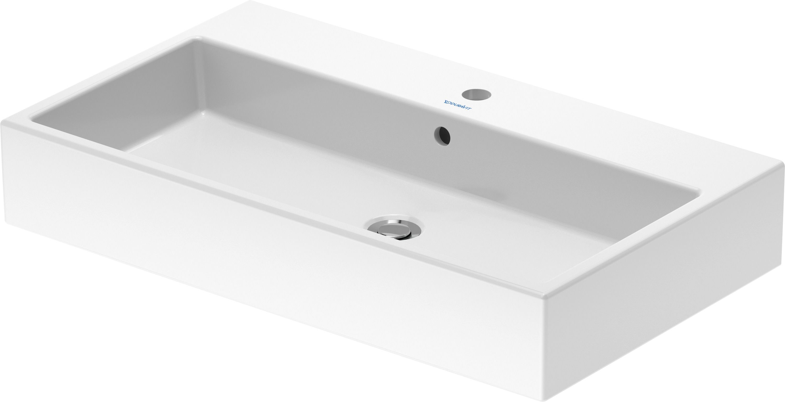Duravit Vero Air lavabo 80x47 cm rectangular para mueble blanco 2350800000