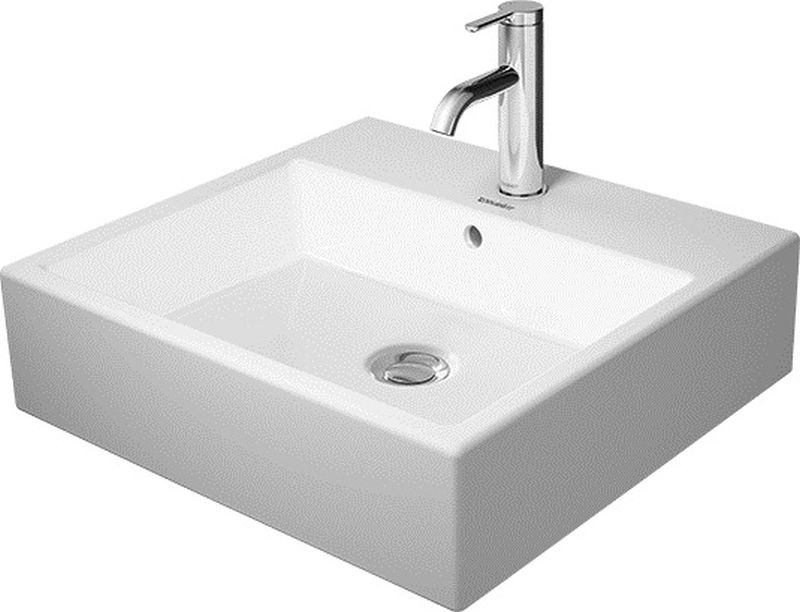 Duravit Vero Air lavabo 50x47 cm rectangular para mueble blanco 2350500000