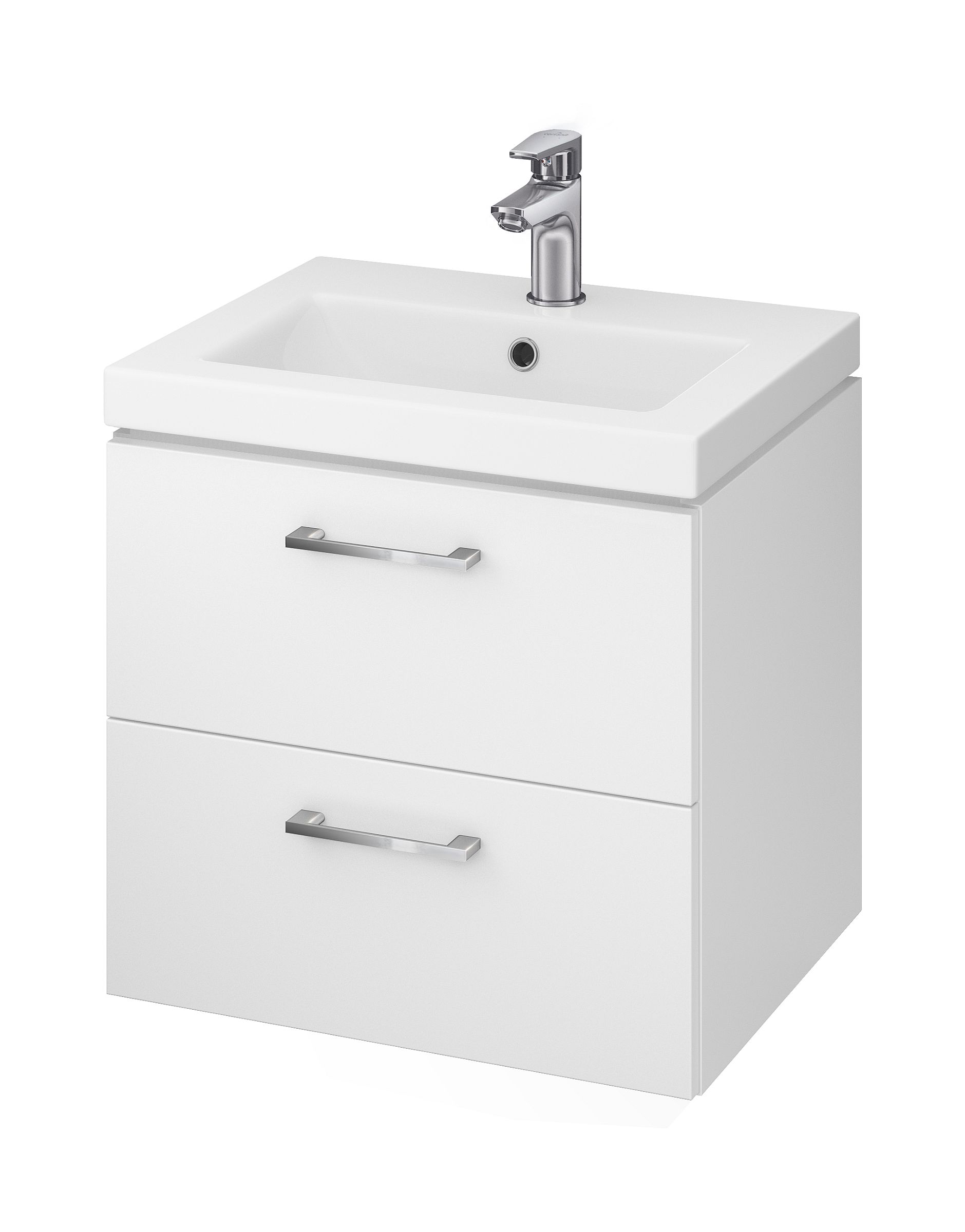 Cersanit Lara lavabo con mueble 49.4 cm blanco S801-146-DSM