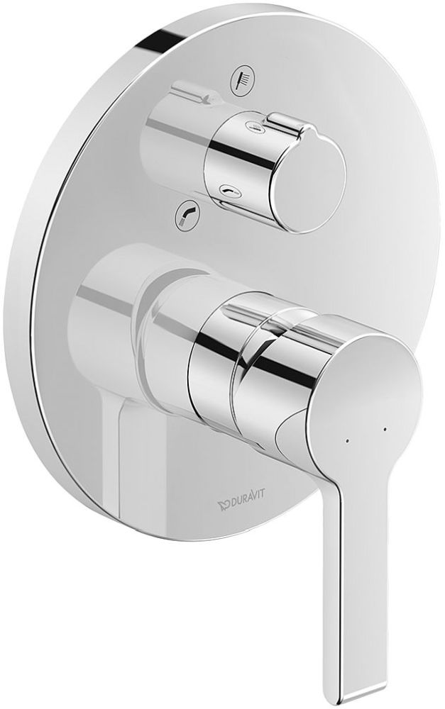 Duravit B.2 grifo de bañera y ducha empotrado cromo B25210018010