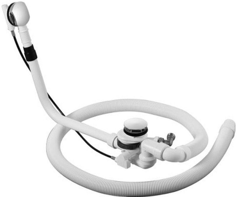 Duravit Quadroval sifón para bañera cromo 791228000001000