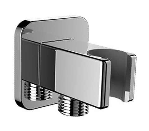 Omnires codo de conexión a pared cromo 8815CR
