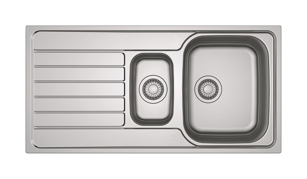 Franke Spark fregadero de acero 100x50 cm 101.0497.695