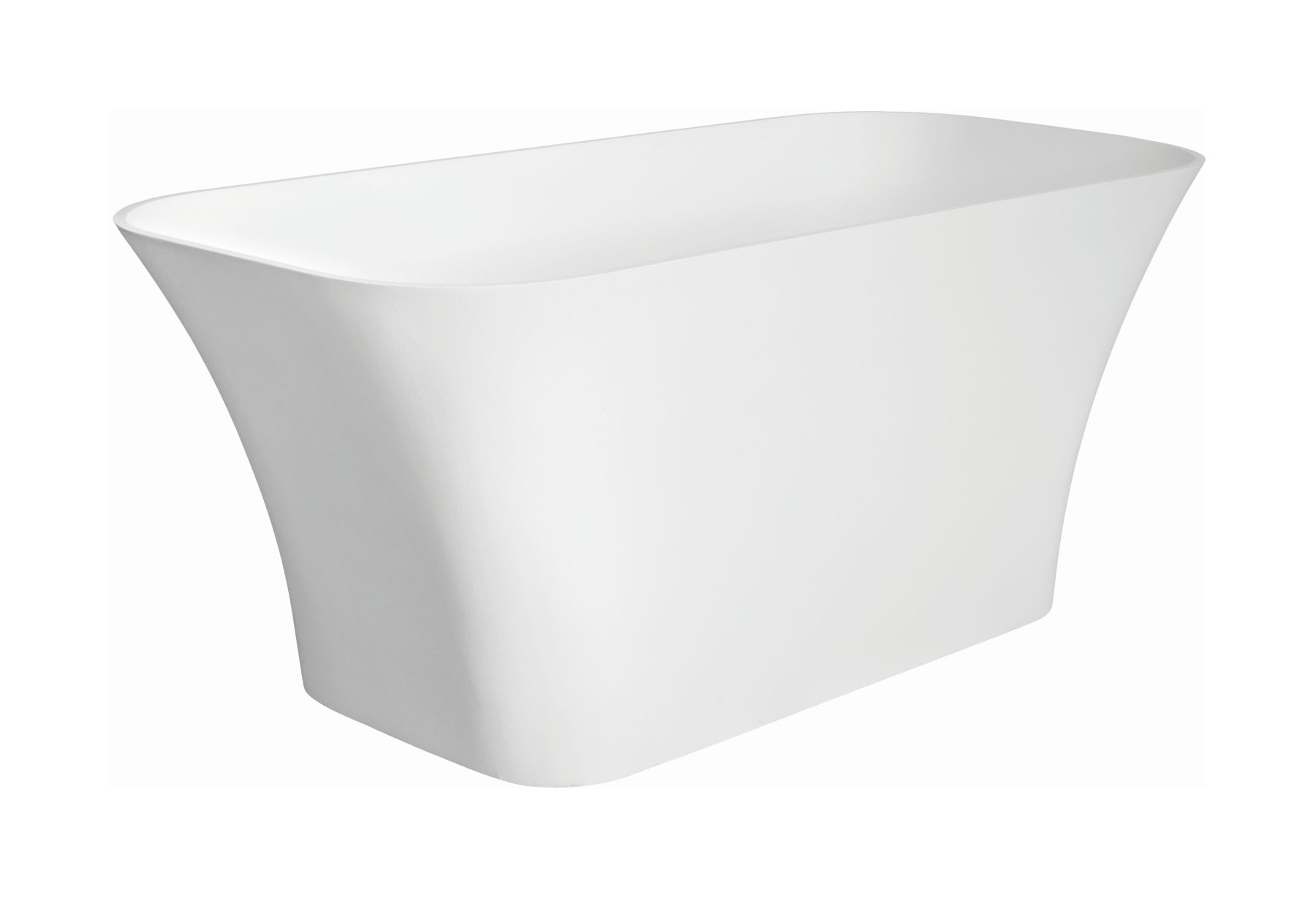 Besco Assos bañera exenta 159.4x70 cm oval blanco #WMD-160-A