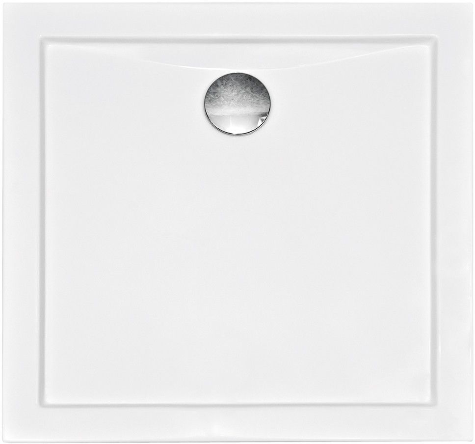 Besco Aquarius Slimline plato de ducha cuadrado 90x90 cm blanco BAA-90-K
