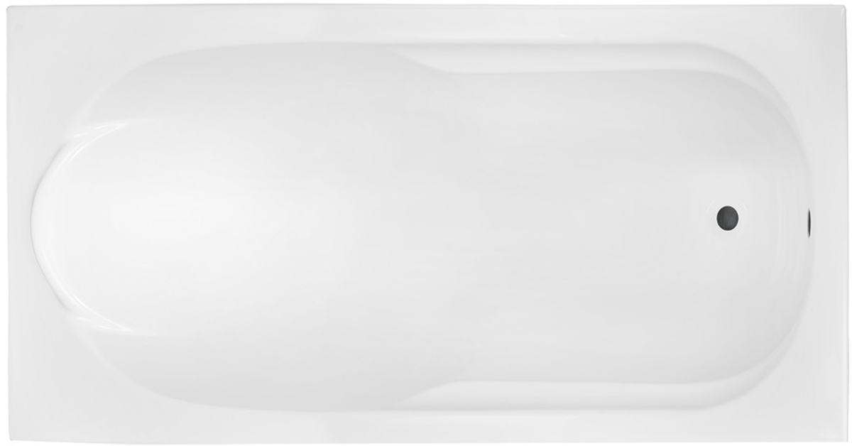 Besco Bona bañera rectangular 150x70 cm blanco #WAB-150-PK