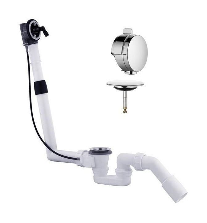 Kludi Rotexa sifón para bañera cromo 2120005N-00