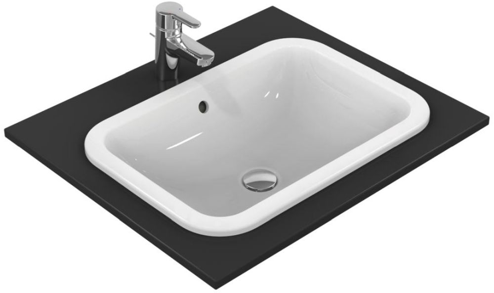 Ideal Standard Connect lavabo 58x41 cm rectangular empotrado blanco E505901