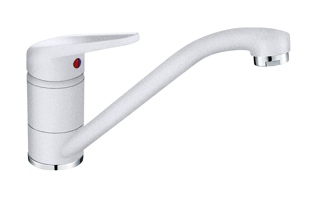 Franke Princess II grifo de cocina de pie blanco 115.0470.658