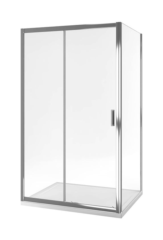 Actima Seria 201 mampara de ducha 80 cm cromo brillante/vidrio transparente KAAC.1806.800.LP