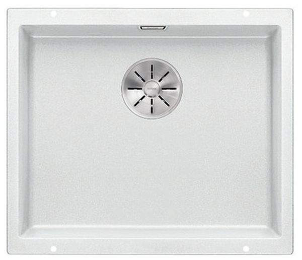 Blanco Subline 500-U fregadero de granito 50x40 cm blanco 523436