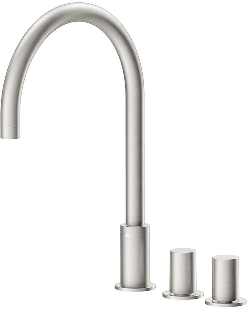 Tres Study Exclusive grifo para lavabo de pie acero 061.105.01.AC