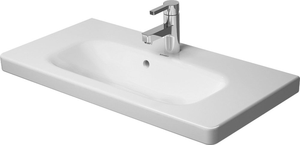 Duravit DuraStyle lavabo 78.5x40 cm rectangular para mueble blanco 23377800001