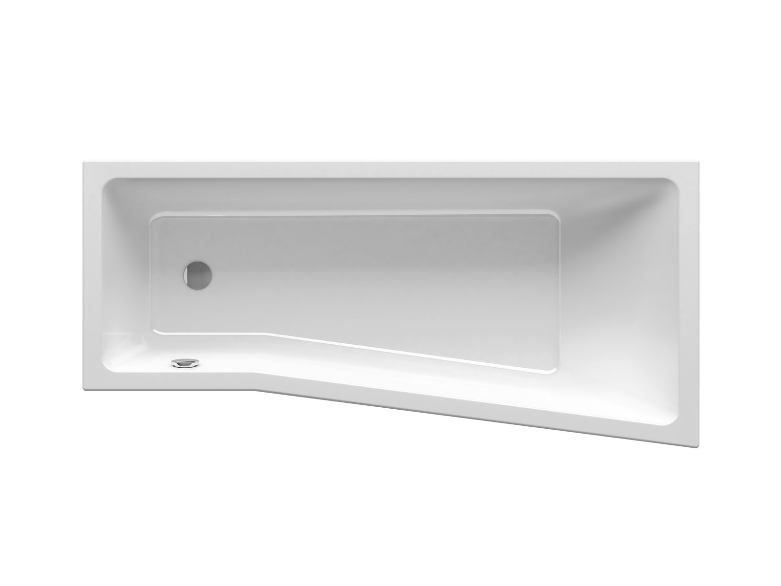 Ravak BeHappy II bañera de esquina 160x75 cm izquierda blanco C961000000