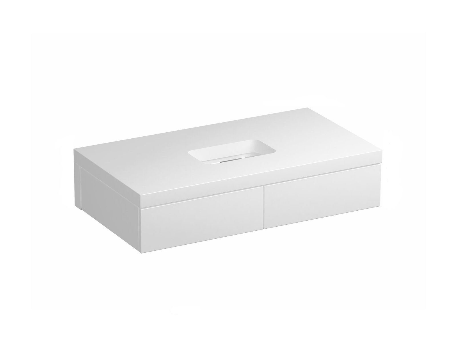 Ravak Formy armario 100x55x22 cm suspendido, para lavabo blanco X000001030