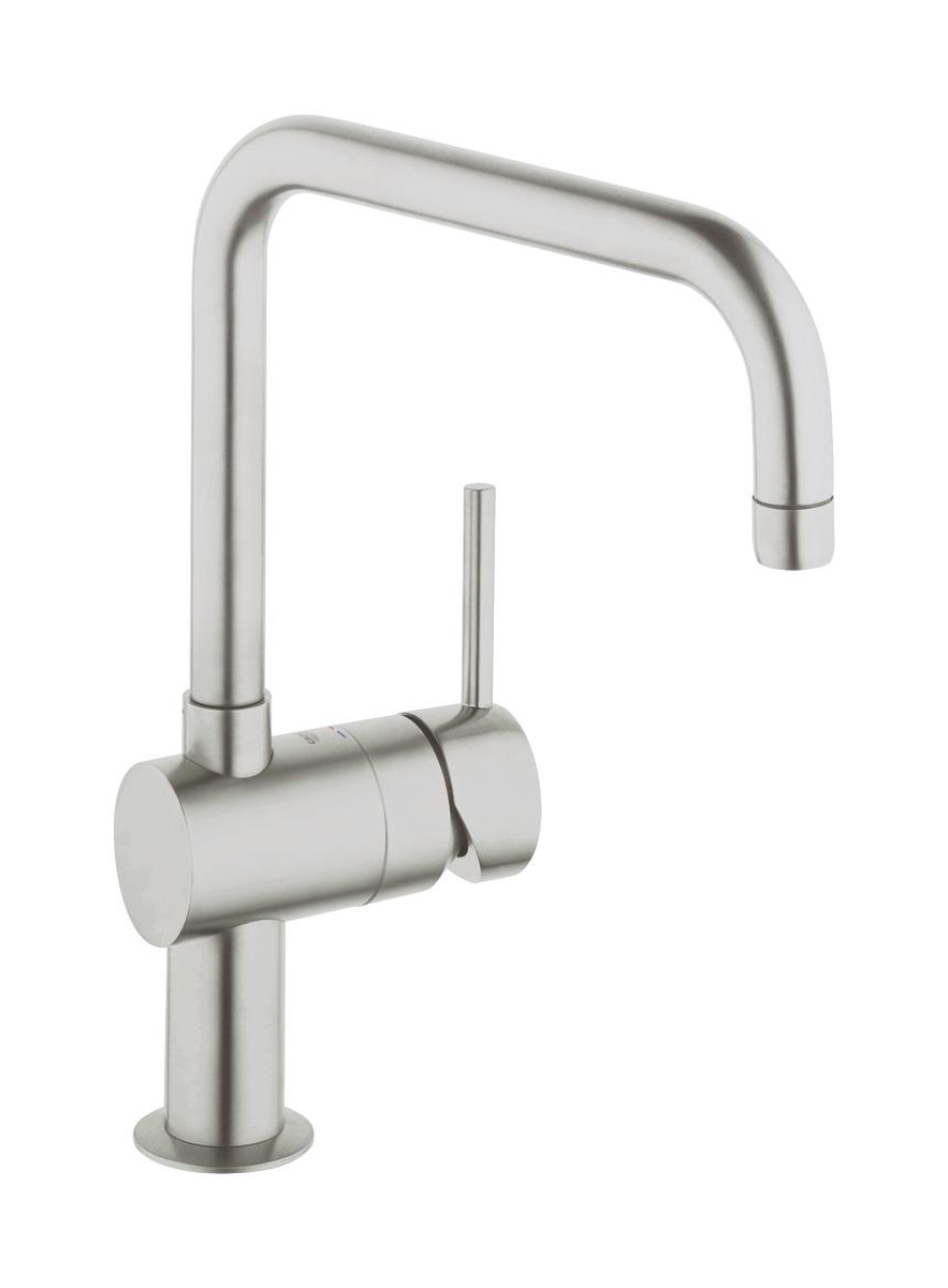 Grohe Minta grifo de cocina de pie SuperSteel 32488DC0