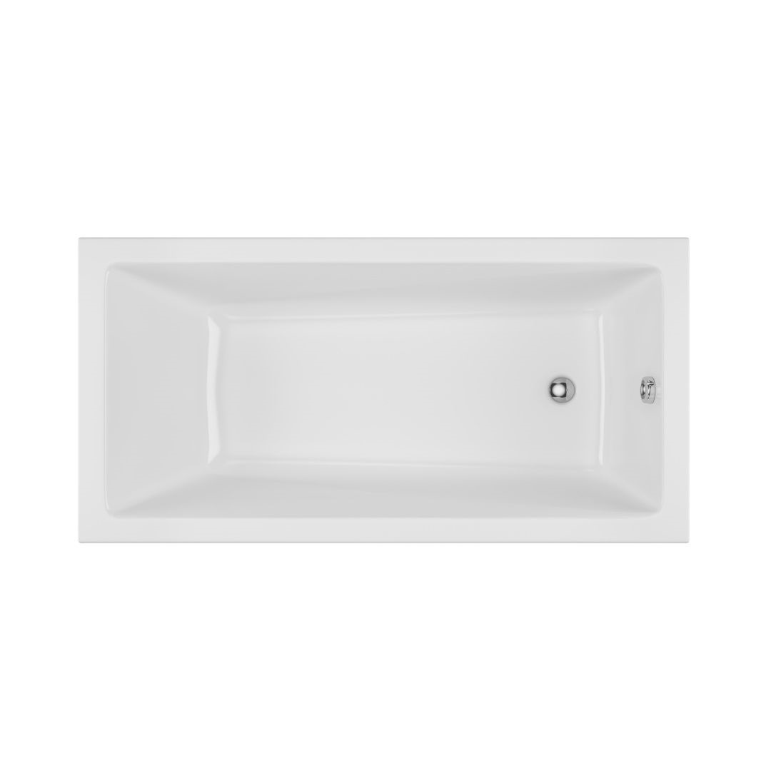 Excellent Wave bañera rectangular 159.5x70 cm blanco WAEX.WAV16WHS
