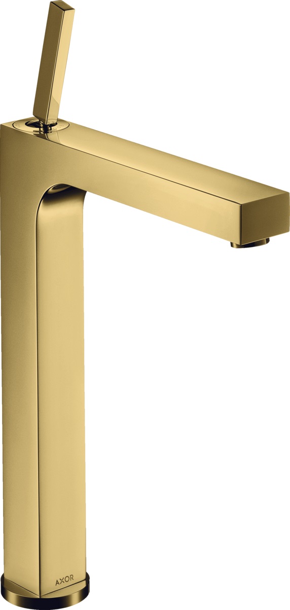 Axor Citterio grifo para lavabo de pie oro 39020990