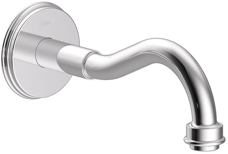 Tres Monoclasic caño de grifo lavabo cromo 242.173.01