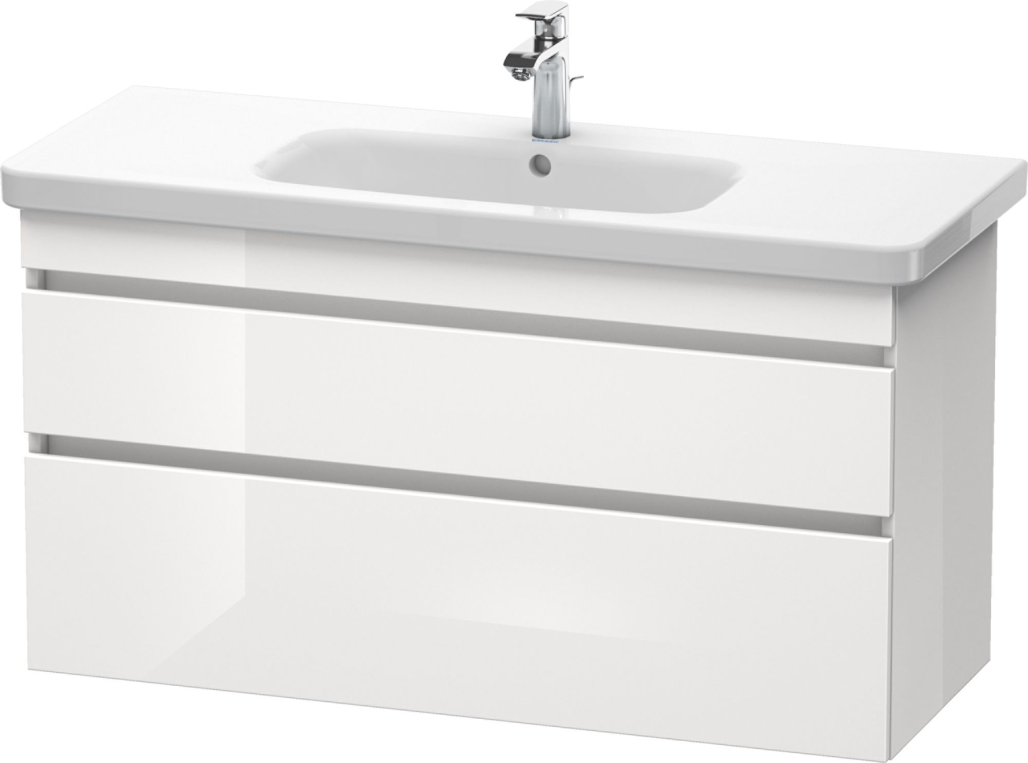 Duravit DuraStyle armario 113x44.8x61 cm suspendido, para lavabo blanco DS649502222